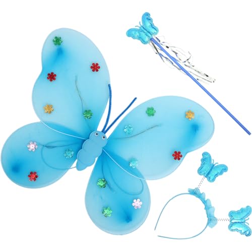Healvian 1 Set Pailletten Schmetterlingsflügel Feenkostüm Dekorationen Leichte Schmetterlingsflügel Requisiten Verkleiden Sie Schmetterlingsflügel Schmetterlings Stirnband Für Cosplay Healvian 1 Set Pailletten Schmetterlingsflügel Feenkostüm Dekorationen Leichte Schmetterlingsflügel Requisiten Verkleiden Sie Schmetterlingsflügel Schmetterlings Stirnband Für Cosplay von Healvian