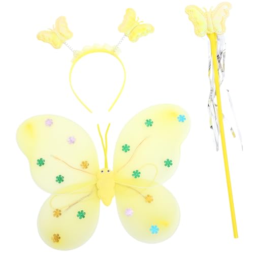 Healvian 1 Set Pailletten Schmetterlingsflügel Mädchen Stirnband Kostüm Dekorationen Feen Outfit Feenflügel Feen Haar Accessoires Schmetterlingsflügel Requisiten Schmetterlings Healvian 1 Set Pailletten Schmetterlingsflügel Mädchen Stirnband Kostüm Dekorationen Feen Outfit Feenflügel Feen Haar Accessoires Schmetterlingsflügel Requisiten Schmetterlings von Healvian