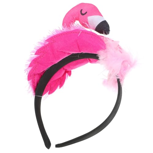 Healvian 1 Stück Flamingo Haarreif für Süßes Party Accessoire für Cosplay und Feste Langlebiges Veloursdesign für Mädchen und Teenager Healvian 1 Stück Flamingo Haarreif für Süßes Party Accessoire für Cosplay und Feste Langlebiges Veloursdesign für Mädchen und Teenager von Healvian