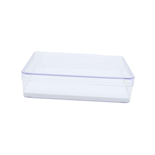 1 Stück Karton aufbewahrungsdose storage boxes aufbewahrungsbox für schmuck präsentation durchsichtige boxen Sezierset Probenvitrine transparente Musterbox Kristall Sammlung von Healvian