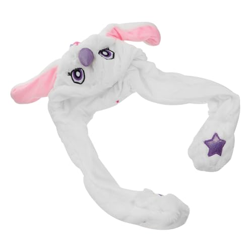Healvian 1 Stück Ohr Plüsch Hut Karikatur Kopfbedeckungen Für Tierohren Plüschmütze Kapuze Mit Hasenohren Plüsch Warme Mütze Party Kuscheltier Modisches Haaraccessoire Plüschbekleidung Weiß Healvian 1 Stück Ohr Plüsch Hut Karikatur Kopfbedeckungen Für Tierohren Plüschmütze Kapuze Mit Hasenohren Plüsch Warme Mütze Party Kuscheltier Modisches Haaraccessoire Plüschbekleidung Weiß von Healvian