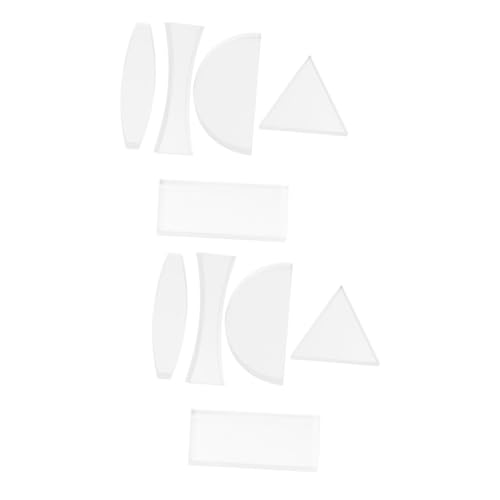 Healvian Schmucklupen 10 Stk e Linse Magnatilen Taschenordner Schmuck-kits Schwerter Konkave Linse Objektiv Für Den Physikunterricht Objektiv Für Physikunterricht Acryl Weiß Einzellinse von Healvian
