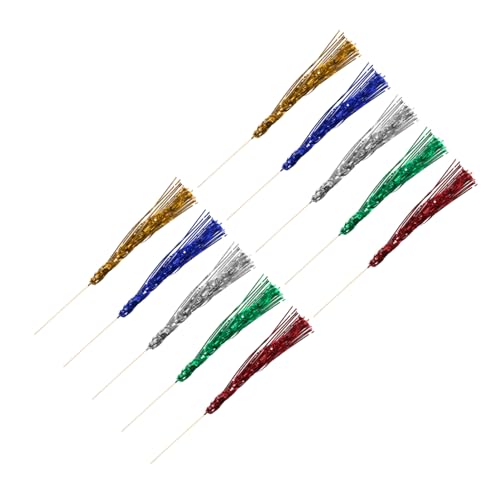 Healvian 10 Stück Leuchtende Party Feenstäbe Hochzeitsgeschenke Hochzeitsstäbe Luftschlangen Requisiten Für Hochzeitsfotoautomaten Beleuchtete Hochzeitsstäbe Leuchtende von Healvian