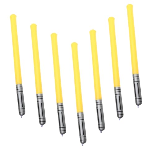 Healvian 10 Stück Teiliges Aufblasbares Lichtschwert aus PVC Gelb Schnelle Befüllung Leichtes für Kinderpiraten Party Mitgebsel und Halloween Kostümspaß Healvian 10 Stück Teiliges Aufblasbares Lichtschwert aus PVC Gelb Schnelle Befüllung Leichtes für Kinderpiraten Party Mitgebsel und Halloween Kostümspaß von Healvian