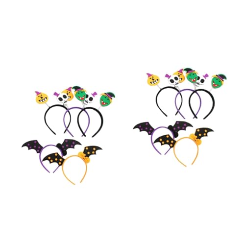 Healvian 10 Teiliges Halloween Haarreif für Bunte Kopfschmuck Mix Leichtes Bequemes Design für Kostümparty Festival Cosplay und Bühnenauftritte Healvian 10 Teiliges Halloween Haarreif für Bunte Kopfschmuck Mix Leichtes Bequemes Design für Kostümparty Festival Cosplay und Bühnenauftritte von Healvian