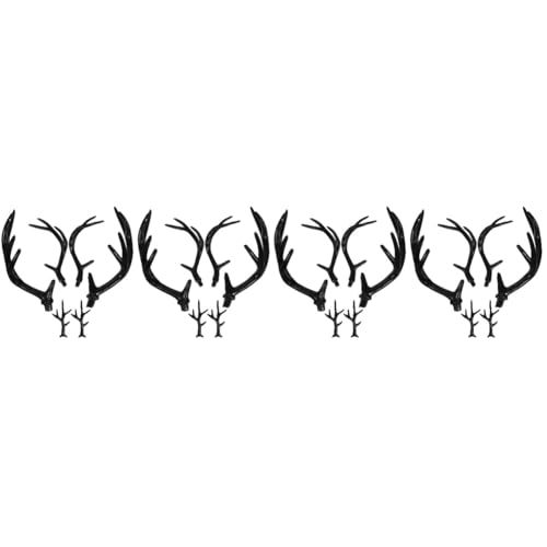 Healvian 12 Paare Simulierte Kunststoff Hirschgeweih Halloween Stirnband Diy Prop Cosplay Deko und Antlers für Kreative Kostüme und Festlichkeiten Healvian 12 Paare Simulierte Kunststoff Hirschgeweih Halloween Stirnband Diy Prop Cosplay Deko und Antlers für Kreative Kostüme und Festlichkeiten von Healvian