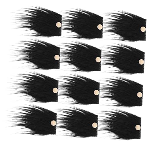 Healvian 12 Sätze Bartdekoration Zwerg Gnom Pelzbart Stütze Selber Machen Vorübergehend Ziegenkostüm Fälschung Party Gefälschter Bart Bärte Zum Basteln Kunstfell Black Healvian 12 Sätze Bartdekoration Zwerg Gnom Pelzbart Stütze Selber Machen Vorübergehend Ziegenkostüm Fälschung Party Gefälschter Bart Bärte Zum Basteln Kunstfell Black von Healvian