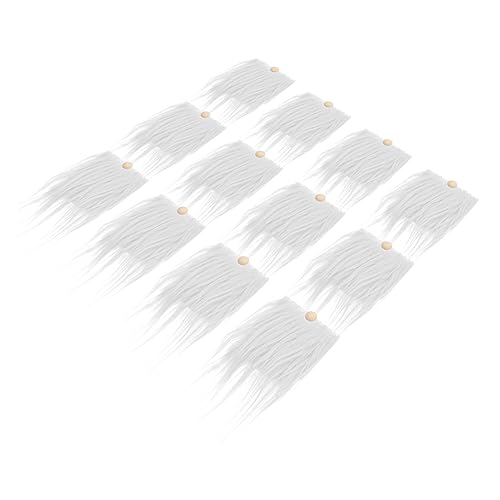 Healvian 12 Sätze Bartdekoration Zwergenbart DIY Gefälscht Vorgeschnitten Bastelpelz Bastelpelz Für Zwergenbart Kostümbart Für Mini Pelzbärte Für Zwerge Holz Weiß Healvian 12 Sätze Bartdekoration Zwergenbart DIY Gefälscht Vorgeschnitten Bastelpelz Bastelpelz Für Zwergenbart Kostümbart Für Mini Pelzbärte Für Zwerge Holz Weiß von Healvian