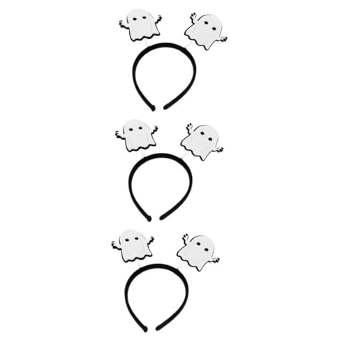 Healvian 12 Stck. Ghost Head Hoop Mode Haarreifen geformt Zubehör Kinderstirnband haarschmuck Halloween-Haarband Halloween-Kopfschmuck Healvian 12 Stck. Ghost Head Hoop Mode Haarreifen geformt Zubehör Kinderstirnband haarschmuck Halloween-Haarband Halloween-Kopfschmuck von Healvian