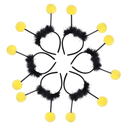 Healvian 12 Stück Teiliges LED Bienen Stirnband Leuchtende Haarreifen mit Süßem Bienen Design Halloween und Cosplay Kopfschmuck für Kindergeburtstag Bühnenauftritt Party und Festival von Healvian