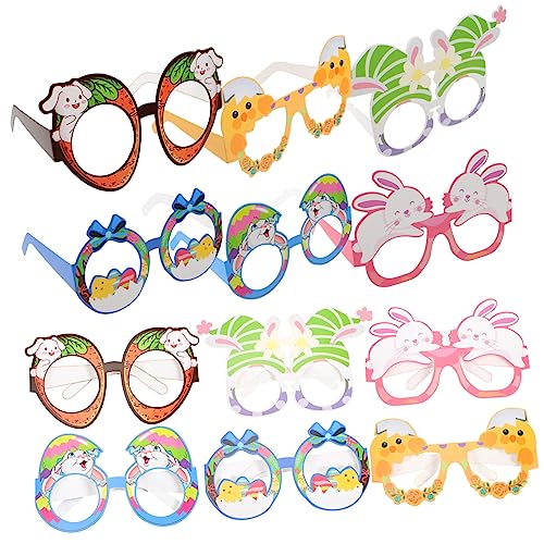 Healvian 12 Stück Teiliges Party Papierbrillen für Leichte Bunny Foto Requisiten Niedliche Brillen für Mädchen Kreative Deko für Unvergessliche Feiern Healvian 12 Stück Teiliges Party Papierbrillen für Leichte Bunny Foto Requisiten Niedliche Brillen für Mädchen Kreative Deko für Unvergessliche Feiern von Healvian