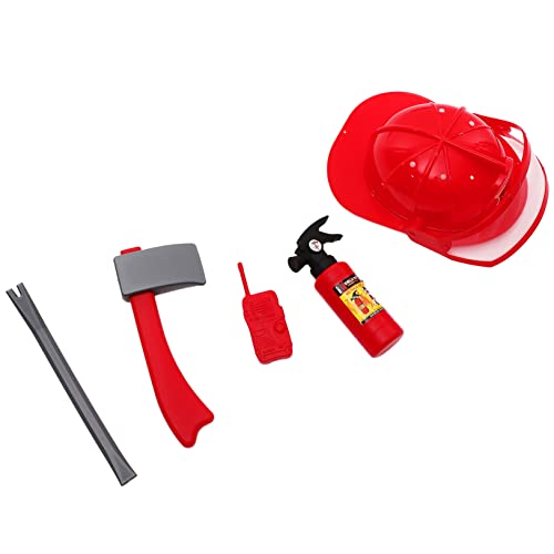 Healvian 1Satz Feuerwehrmann Kostümset Für Teiliges Rollenspiel Mit Feuerwehrhut Zubehör Für Rollenspiele Fasching Halloween Kreative Spielzeiten Healvian 1Satz Feuerwehrmann Kostümset Für Teiliges Rollenspiel Mit Feuerwehrhut Zubehör Für Rollenspiele Fasching Halloween Kreative Spielzeiten von Healvian