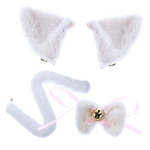 Healvian 1Satz Katzenohren Kostümset Mit Fliege Für Halloween Cosplay Partys Tierkostüm Requisiten Für Frauen Kreative Fotodekorationen Healvian 1Satz Katzenohren Kostümset Mit Fliege Für Halloween Cosplay Partys Tierkostüm Requisiten Für Frauen Kreative Fotodekorationen von Healvian