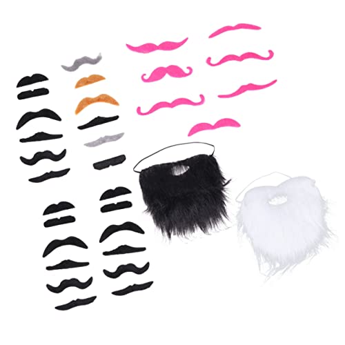 Healvian 1Satz Selbstklebende Schnurrbärte für Halloween Falsche Schnurrbärte für Kostümpartys Cosplay Maskeraden Wiederverwendbare Verkleidungen Healvian 1Satz Selbstklebende Schnurrbärte für Halloween Falsche Schnurrbärte für Kostümpartys Cosplay Maskeraden Wiederverwendbare Verkleidungen von Healvian