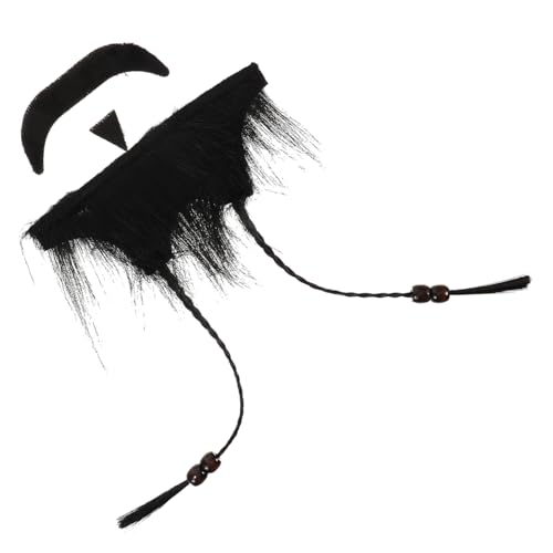 Healvian 1Satz Teiliges Schwarzer Piratenbart Für Kostümpartys Falsche Für Cosplay Lustiger Kinnzopfbart Accessoire Für Halloween Piratenkostüme Healvian 1Satz Teiliges Schwarzer Piratenbart Für Kostümpartys Falsche Für Cosplay Lustiger Kinnzopfbart Accessoire Für Halloween Piratenkostüme von Healvian