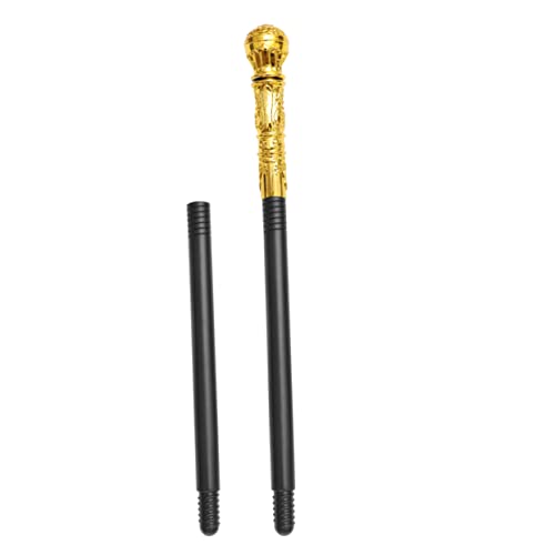 Healvian 1Stück Goldenes Dreiteiliges Rundkopf Halloween Kostüm Magischer Stab für Cosplay und Theater Robustes und Dekoratives für Geburtstagsfeiern Healvian 1Stück Goldenes Dreiteiliges Rundkopf Halloween Kostüm Magischer Stab für Cosplay und Theater Robustes und Dekoratives für Geburtstagsfeiern von Healvian