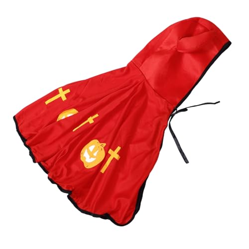 Healvian 1Stück Kostüm Umhang Für Schwarzes Halloween Cape Für Bühnenaufführungen Kostümpartys Maskeraden Hochwertiges Material Für Langlebigen Spaß Attraktives Design von Healvian