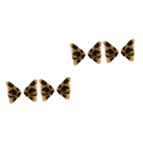 Healvian 2 Paare Katzenohren Haarspangen Einzigartige Plüschige Haarclips mit Leopardenmuster Niedliche Ohr Form für Halloween Kostüm Party und Karneval Haarornamente Healvian 2 Paare Katzenohren Haarspangen Einzigartige Plüschige Haarclips mit Leopardenmuster Niedliche Ohr Form für Halloween Kostüm Party und Karneval Haarornamente von Healvian