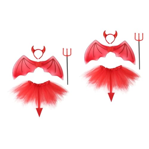 Healvian 2 Sätze Dämonen flügel Set Halloween-Cosplay Halloween -Party -Dekorationen Kostümzubehör Cosplay-Kostüm-Requisiten Party-Cosplay-Accessoires Cosplay -Kostüm Plastik rot Healvian 2 Sätze Dämonen flügel Set Halloween-Cosplay Halloween -Party -Dekorationen Kostümzubehör Cosplay-Kostüm-Requisiten Party-Cosplay-Accessoires Cosplay -Kostüm Plastik rot von Healvian