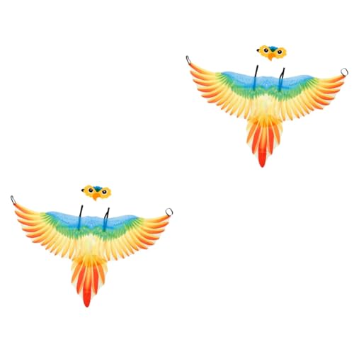 Healvian 2 Sätze Papageienflügel Umhang und Kopfband Halloween Vogel Cosplay Requisiten für Leicht Strapazierfähig für Kostümpartys und Aufführungen Orange Farbdesign Healvian 2 Sätze Papageienflügel Umhang und Kopfband Halloween Vogel Cosplay Requisiten für Leicht Strapazierfähig für Kostümpartys und Aufführungen Orange Farbdesign von Healvian
