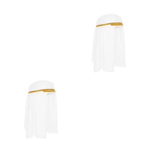 Healvian 2 Stück Arabische Mütze Polyester Unisex Halloween Kostümzubehör Verstellbar Für Karneval Theater Cosplay Party Erwachsene Einheitsgröße von Healvian