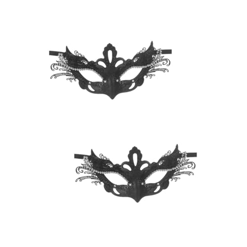 Healvian 2 Stück Butterfly Maske für Halloween Leichte Cosplay Maske mit Zartem Design für Partys und Bühnenaufführungen als für Frauen und Mädchen von Healvian
