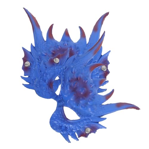 Healvian 2 Stück Drachenmaske Karnevalsmaskendrache Drachen Maskerade Maske Dekorationsmaske Gruselige Dämonenmaske Trick- Oder Behandlungsmaske Maskerade-party-maske Blau Pu-schaum Healvian 2 Stück Drachenmaske Karnevalsmaskendrache Drachen Maskerade Maske Dekorationsmaske Gruselige Dämonenmaske Trick- Oder Behandlungsmaske Maskerade-party-maske Blau Pu-schaum von Healvian