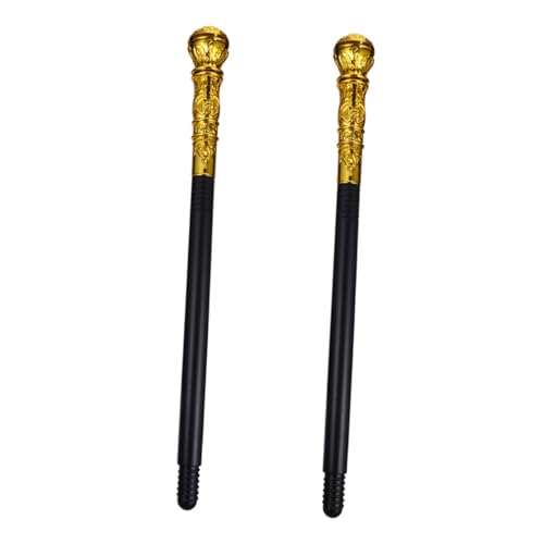 Healvian 2 Stück Elegantes Ägyptisches Königszepter Leichtem Kunststoff Teiliges Robustes Halloween Deko Accessoire Tragbarer Rundstab für Kostüm und Party Wiederverwendbar und Stilvoll Healvian 2 Stück Elegantes Ägyptisches Königszepter Leichtem Kunststoff Teiliges Robustes Halloween Deko Accessoire Tragbarer Rundstab für Kostüm und Party Wiederverwendbar und Stilvoll von Healvian