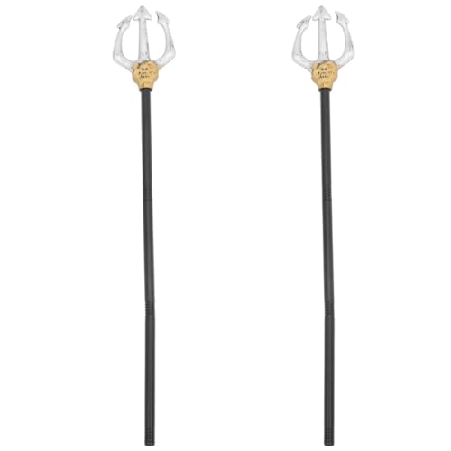 Healvian 2 Stück Halloween Cosplay Requisiten Detailreicher Gehstock für Kostüme für Halloween Partys und Bühnenaufführungen Healvian 2 Stück Halloween Cosplay Requisiten Detailreicher Gehstock für Kostüme für Halloween Partys und Bühnenaufführungen von Healvian