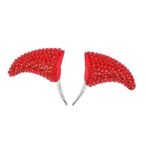 Healvian 2 Stück Halloween Haarklammern Haarspangen Cosplay Kopfschmuck für Kostüme für Halloween Partys und Thematische Veranstaltungen Healvian 2 Stück Halloween Haarklammern Haarspangen Cosplay Kopfschmuck für Kostüme für Halloween Partys und Thematische Veranstaltungen von Healvian