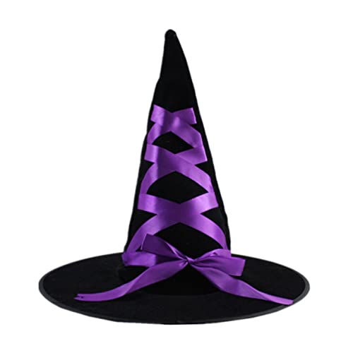 Healvian 2 Stück Hexen Cosplay Kostüm mit Tüllrock für Halloween Mädchen Kleid mit Hut Jahre von Healvian