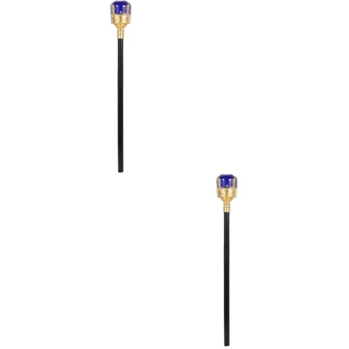Healvian 2 Stück Königlicher Zauberstab für Cosplay Accessoire für Halloween Karneval und Kostümpartys Dekorative Requisite für Unvergessliche Bühnenaufführung Healvian 2 Stück Königlicher Zauberstab für Cosplay Accessoire für Halloween Karneval und Kostümpartys Dekorative Requisite für Unvergessliche Bühnenaufführung von Healvian