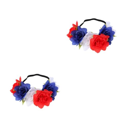 Healvian 2 Stück Kopfschmuck Aus Künstlichen Blumen Haarschmuck Halloween-haarband Halloween-kopfschmuck Healvian 2 Stück Kopfschmuck Aus Künstlichen Blumen Haarschmuck Halloween-haarband Halloween-kopfschmuck von Healvian