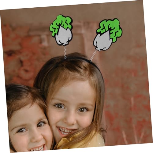 Healvian 2 Stück Mädchen Cartoon Gemüse Stirnband Dekorativer Haarschmuck für Party und Festival Lustiges Kostüm Zubehör mit Aubergine und Grünem Chinakohl Vielseitig und Auffällig Healvian 2 Stück Mädchen Cartoon Gemüse Stirnband Dekorativer Haarschmuck für Party und Festival Lustiges Kostüm Zubehör mit Aubergine und Grünem Chinakohl Vielseitig und Auffällig von Healvian