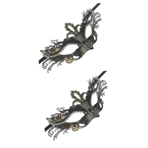 Healvian 2 Stück Masquerade Schmetterlingsmaske Cosplay Maske für Halloween Karneval und Maskenball Leicht und Komfortabel für Frauen Dekorativer Party Accessoire Healvian 2 Stück Masquerade Schmetterlingsmaske Cosplay Maske für Halloween Karneval und Maskenball Leicht und Komfortabel für Frauen Dekorativer Party Accessoire von Healvian