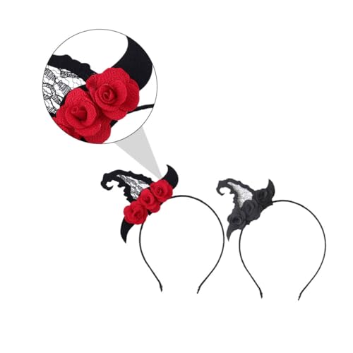 Healvian 2 Stück Stirnband Kopfschnalle Mini-Hexenhut-Stirnband Kopfbedeckung damen stirnbänder Hexenhut Haarreifen haarschmuck Halloween-Haarreifen frauen stirnband Healvian 2 Stück Stirnband Kopfschnalle Mini-Hexenhut-Stirnband Kopfbedeckung damen stirnbänder Hexenhut Haarreifen haarschmuck Halloween-Haarreifen frauen stirnband von Healvian