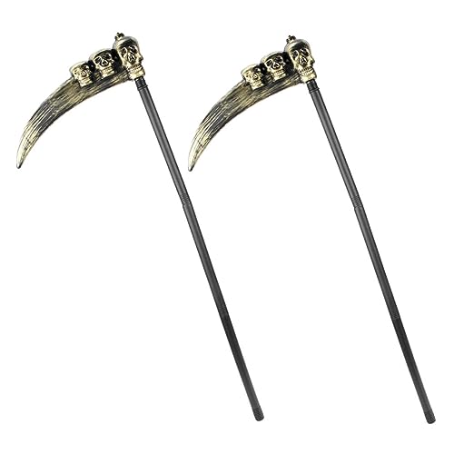 Healvian 2 Stück Teiliges Halloween Requisiten Kreative Cosplay Kostüm Sense Sicherem Halloween Partys und Dekorationen Healvian 2 Stück Teiliges Halloween Requisiten Kreative Cosplay Kostüm Sense Sicherem Halloween Partys und Dekorationen von Healvian