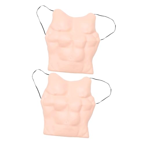 Healvian 2 Stück Teiliges Herren Muskelkostüm mit Realistischem Bauchmuskel-effekt Leichtes Bequemes -skin Outfit für Halloween Karneval Cosplay und Party-dekoration Healvian 2 Stück Teiliges Herren Muskelkostüm mit Realistischem Bauchmuskel-effekt Leichtes Bequemes -skin Outfit für Halloween Karneval Cosplay und Party-dekoration von Healvian