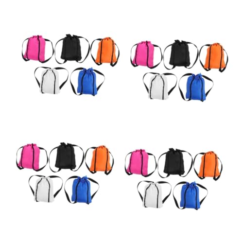 Healvian 20 Stck. Teiliges Mini Rucksack für Puppen Leichte Spielzeugtaschen aus Vielseitig Verwendbar als Aufbewahrung für Kleine Spielzeuge und Zubehör Passend für Kindergeburtstage und Healvian 20 Stck. Teiliges Mini Rucksack für Puppen Leichte Spielzeugtaschen aus Vielseitig Verwendbar als Aufbewahrung für Kleine Spielzeuge und Zubehör Passend für Kindergeburtstage und von Healvian