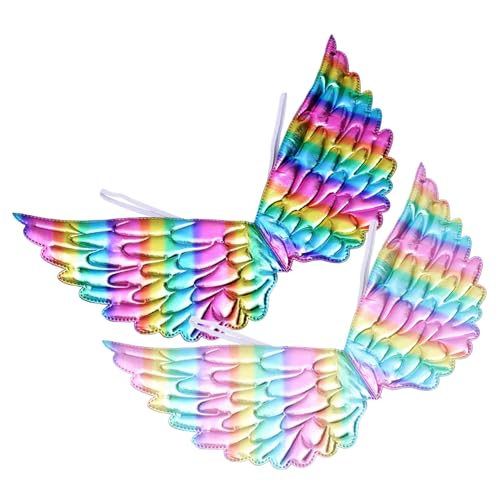 Healvian 2Stücke Einhornflügel Lustige Für Halloween Cosplay Partys Farbenfrohe Kostüm Accessoires Regenbogenfarbe Healvian 2Stücke Einhornflügel Lustige Für Halloween Cosplay Partys Farbenfrohe Kostüm Accessoires Regenbogenfarbe von Healvian