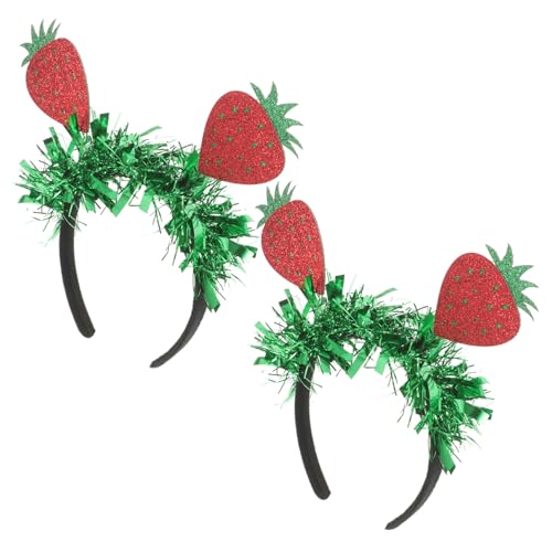 Healvian 2stücke Erdbeer-haarreifen Für Lustige Dekorative Frühlings-stirnbänder Als Haaraccessoires Für Feste Partys Und Besondere Anlässe Healvian 2stücke Erdbeer-haarreifen Für Lustige Dekorative Frühlings-stirnbänder Als Haaraccessoires Für Feste Partys Und Besondere Anlässe von Healvian