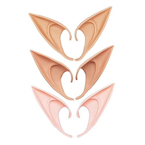 Healvian 3 Paare Austauschbare Dekorative Realistische Cosplay Requisiten Halloween Kostümpartys und Bühnenaufführungen Leicht zu Reinigen und Wiederverwendbar Dunkler Natürlicher und Farbe Healvian 3 Paare Austauschbare Dekorative Realistische Cosplay Requisiten Halloween Kostümpartys und Bühnenaufführungen Leicht zu Reinigen und Wiederverwendbar Dunkler Natürlicher und Farbe von Healvian