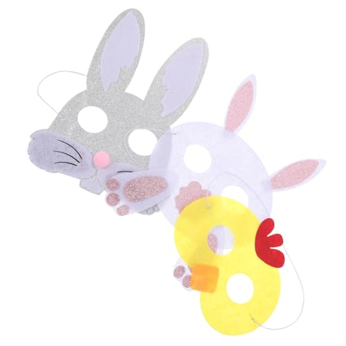 Healvian 3 Sätze Kinderkostüme Gastgeschenke Für Ostern Kostümzubehör Zu Ostern Cosplay-kostüm-stütze Kaninchen-cosplay Kostüm-requisiten Für Osterparty Filzstoff 3 Stück * 3 Healvian 3 Sätze Kinderkostüme Gastgeschenke Für Ostern Kostümzubehör Zu Ostern Cosplay-kostüm-stütze Kaninchen-cosplay Kostüm-requisiten Für Osterparty Filzstoff 3 Stück * 3 von Healvian