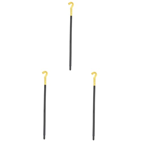 Healvian 3 Stck. Kreativer Dreiteiliger Schlangenkopf Zauberstab Halloween Requisite Cosplay Kostümstab Kunststoffstab Goldener Schlangenkopf für Party Bühne Bühnenauftritte Healvian 3 Stck. Kreativer Dreiteiliger Schlangenkopf Zauberstab Halloween Requisite Cosplay Kostümstab Kunststoffstab Goldener Schlangenkopf für Party Bühne Bühnenauftritte von Healvian