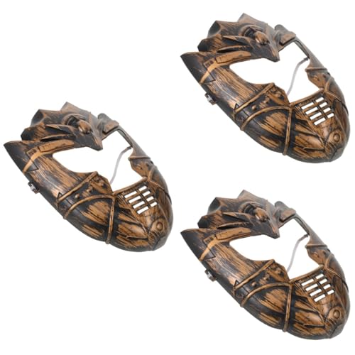 Healvian 3 Stück Boys Cosplay Maske für Halloween Lustige Gesichtsmaske Requisite für Bühnenaufführungen Leichte und Sichere Kunststoffmaske für Karneval und Kostümpartys von Healvian