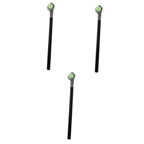 Healvian 3 Stück Halloween Claw Cane Punk Style Cosplay Requisiten für Antik Silbernem Krallenkopf für Halloween Partys und Bühnenaufführungen Healvian 3 Stück Halloween Claw Cane Punk Style Cosplay Requisiten für Antik Silbernem Krallenkopf für Halloween Partys und Bühnenaufführungen von Healvian