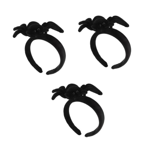 Healvian 3 Stück Halloween Haarreif mit Spinne Plüsch Kopfschmuck für Gruselpartys Langlebig und Wiederverwendbar Perfektes Accessoire für Halloween Kostüme und Dekoration Healvian 3 Stück Halloween Haarreif mit Spinne Plüsch Kopfschmuck für Gruselpartys Langlebig und Wiederverwendbar Perfektes Accessoire für Halloween Kostüme und Dekoration von Healvian