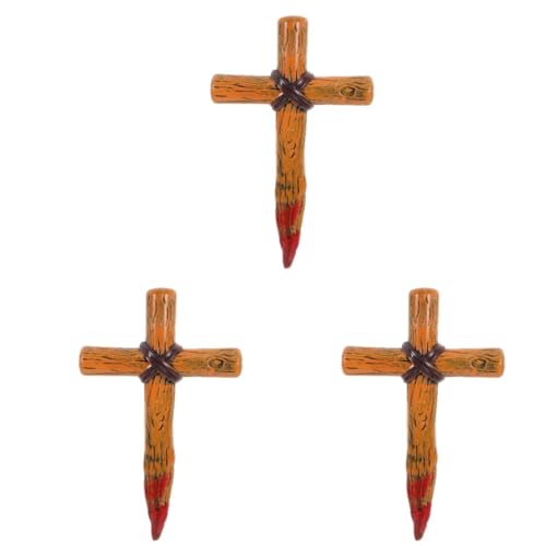 Healvian 3 Stück Kunststoff Kreuz Dekoration Stilvolles Kreuzförmiges Ornament für Halloween Cosplay und Kreative Fotografie für Partys Schicke Tischdekoration Healvian 3 Stück Kunststoff Kreuz Dekoration Stilvolles Kreuzförmiges Ornament für Halloween Cosplay und Kreative Fotografie für Partys Schicke Tischdekoration von Healvian