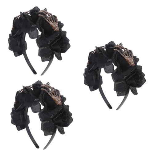 Healvian 3 Stück Skelett Hände Haarreif für Halloween Kostüm Accessoire Leicht Bequem für Halloween Feiern Themenhochzeiten und Kostümpartys Wiederverwendbar Healvian 3 Stück Skelett Hände Haarreif für Halloween Kostüm Accessoire Leicht Bequem für Halloween Feiern Themenhochzeiten und Kostümpartys Wiederverwendbar von Healvian