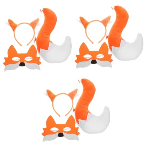 Healvian 3sätze Fuchs Kostüm Set Mit Ohren Und Für Mädchen Für Halloween Cosplay Kostümpartys Und Fotografie Hochwertige Und Bequeme Materialien Und Robust Healvian 3sätze Fuchs Kostüm Set Mit Ohren Und Für Mädchen Für Halloween Cosplay Kostümpartys Und Fotografie Hochwertige Und Bequeme Materialien Und Robust von Healvian